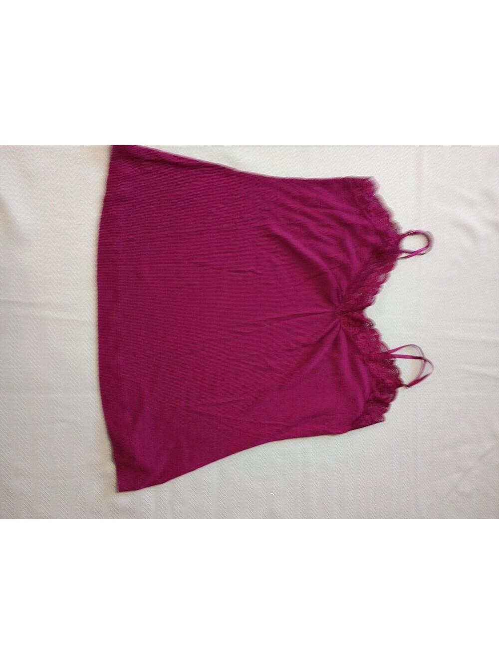 Worthington Stretch Lace Trim Camisole Top XL